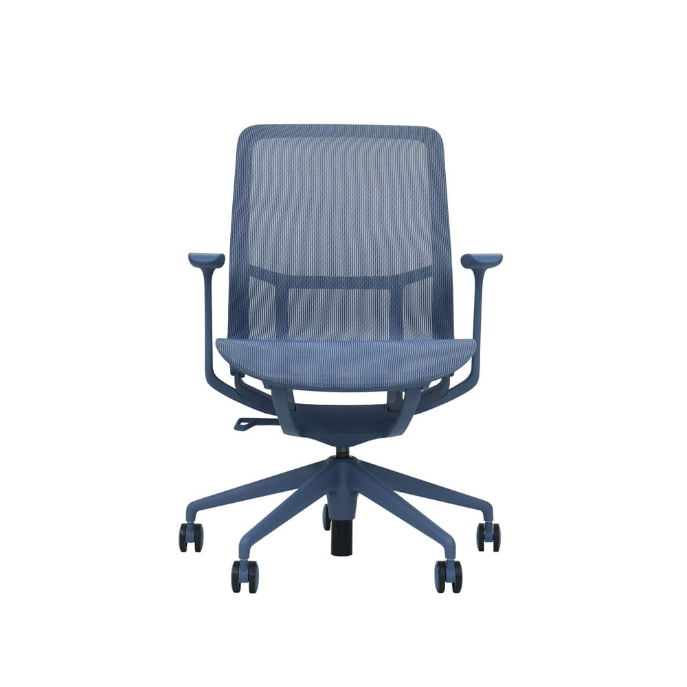 Silla de Oficina Evox Ergonómica Deco F5G Azul