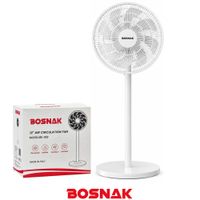 Ventilador Bosnak BK 519 12 Pulg 3 Vel Blanco