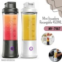 Mini licuadora Portátil Recargable 450ML MY-7987