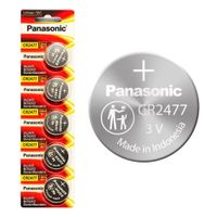 Pack 5 Pilas Panasonic Cr2477 3v Litio 1000mah
