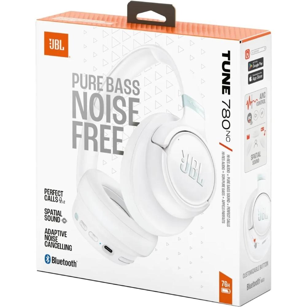Audífonos JBL Tune 780NC Bluetooth 6.0 -  Blanco