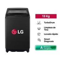 Lavadora LG Carga Superior 13Kg WT13OBVTB Onyx Negro