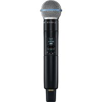 Shure SLXD2 B58 Transmisor Inalambrico de Mano con Capsula Beta 58A Supercardioide 184