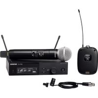 Shure SLXD124 85M Sistema de Microfono Inalambrico Digital Combo con Microfono Lavalier