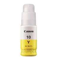 Botella de Tinta Canon GI-10Y Amarillo 70ml para PIXMA G5010/G5011/G6010/G6011