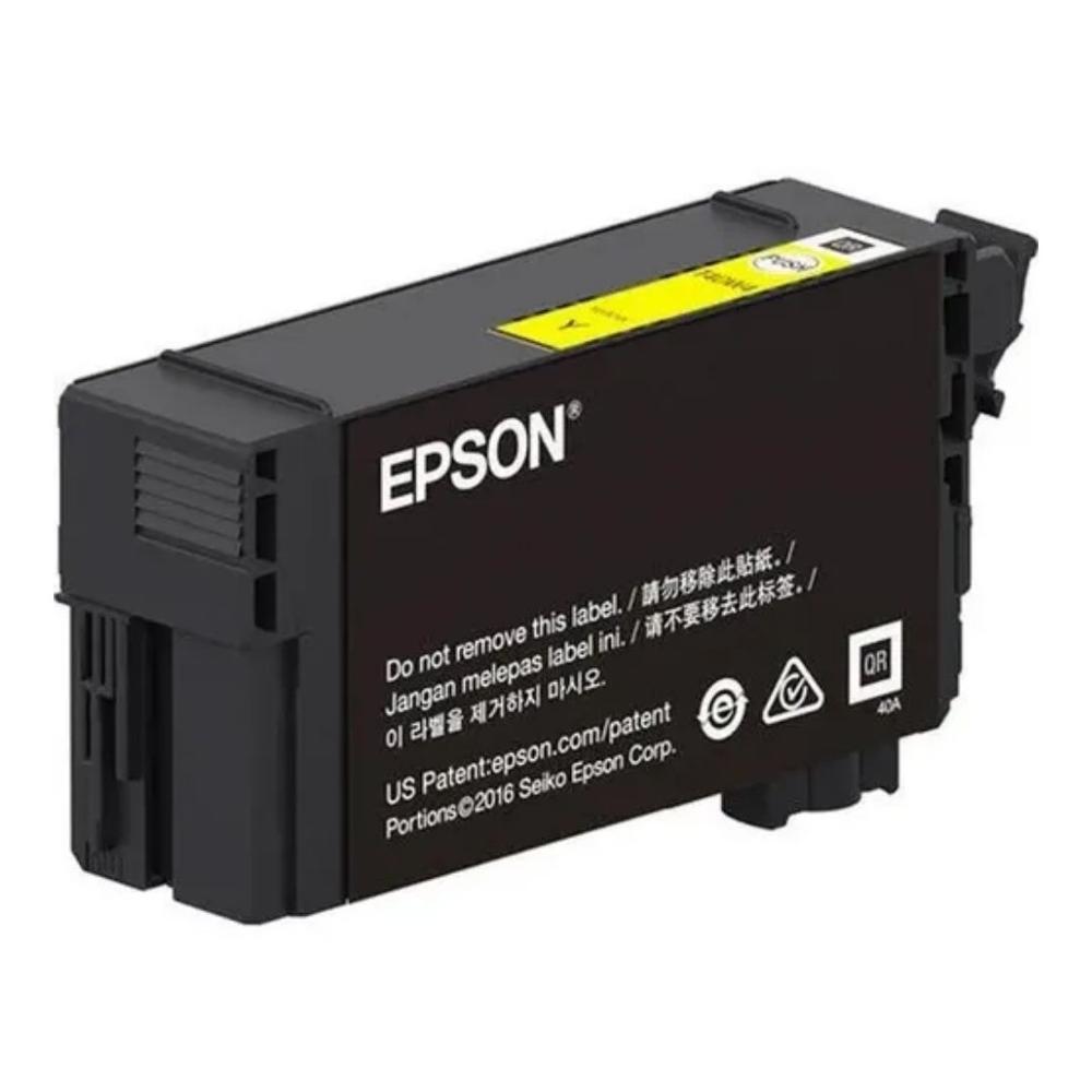 Cartucho de Tinta Epson T40W420 Amarillo 50ml Alta Capacidad para SureColor SC-T2170/T3170/T5170