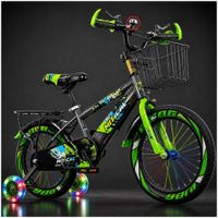 Bicicleta Aro 16 para Niños con Luces LED Multicolor 2026