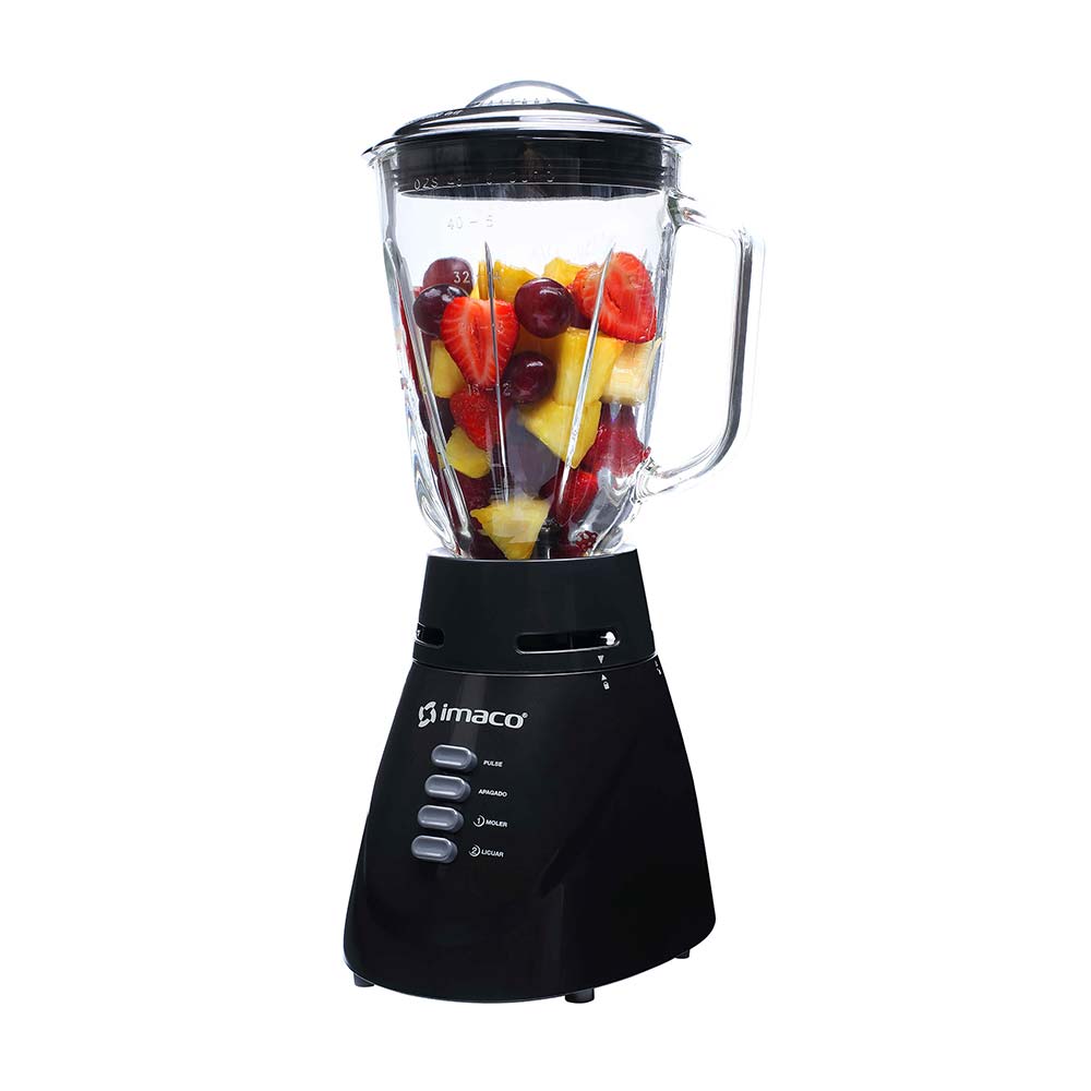 Licuadora IMACO?BL4125VN  Vaso de vidrio  2 velocidades