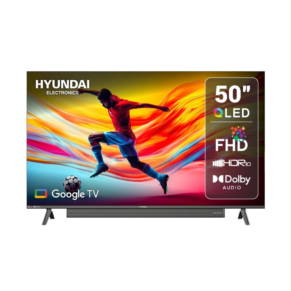Televisor Hyundai 50 QLED Smart Full HD Tv Google  HYLED5029QFG
