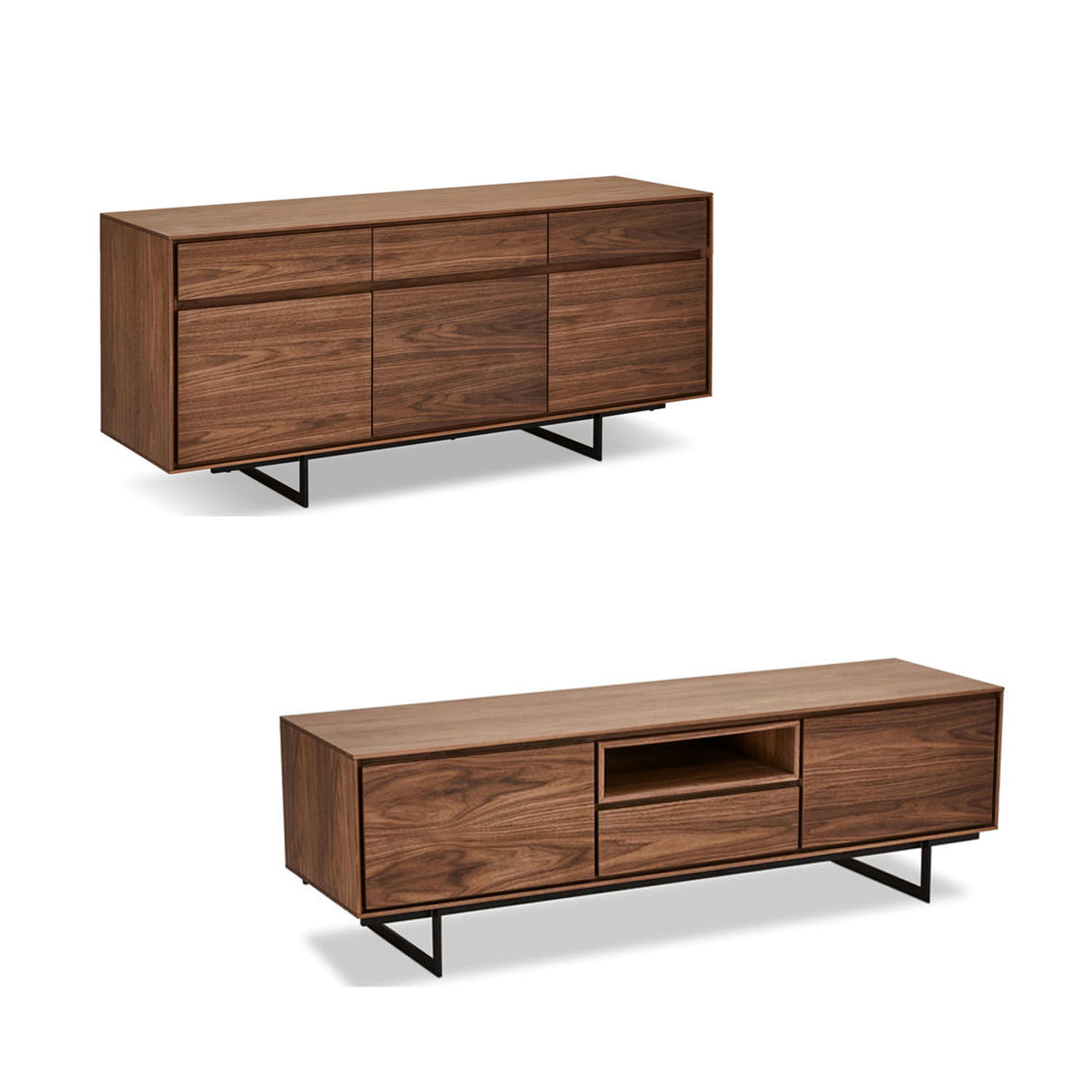 COMBO SALA Mesa con Aparador Industriales Amelia Ventitas Home Gales