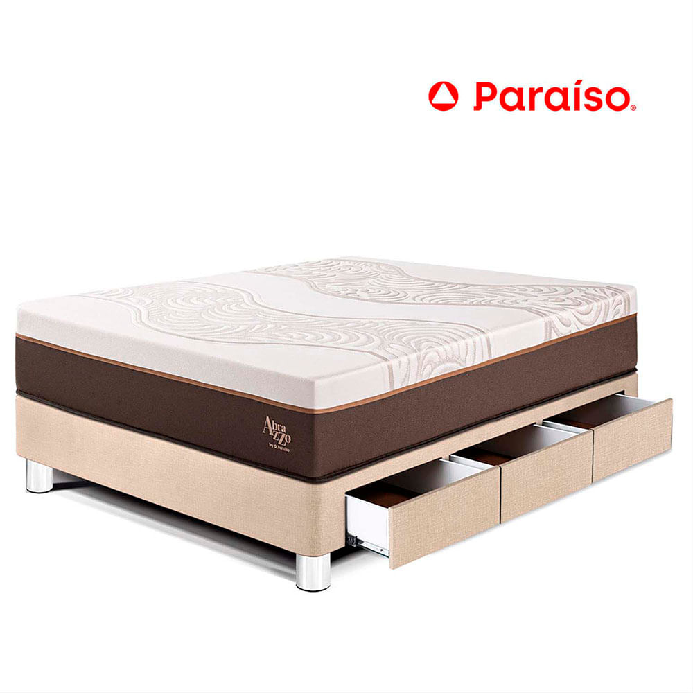 Cama con Cajones Royal Abrazzo 1.5 Plazas