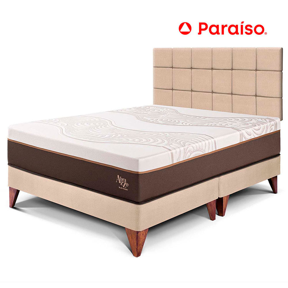 Dormitorio Europeo Royal Abrazzo King + Cabecera Blocks
