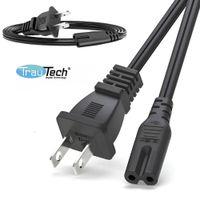 Cable de Poder Tipo 8 Trautech de 5 Metros para Corriente Eléctrica ACG054-5M