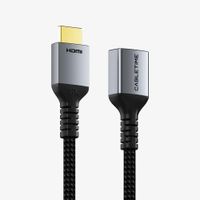 Cable Extensor HDMI 2.1 Macho a Hembra 8K a 60Hz 48Gbps 1 M CABLETIME Trenzado