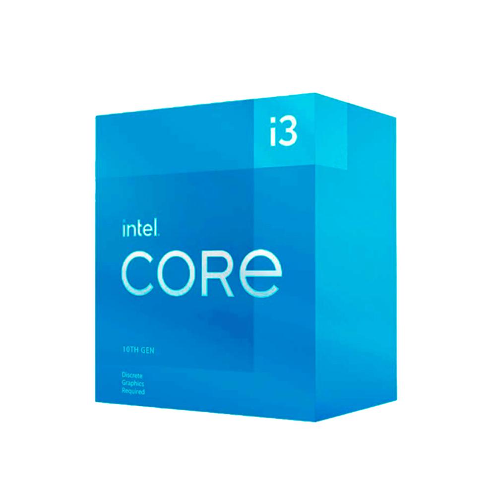 PROCESADOR INTEL CORE I3 10105F 6MB 4 NUCLEOS COLOR GRIS PN BX8070110105F