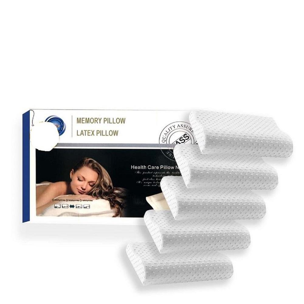 5 Almohadas Viscoelásticas Ortopédica Memory Pillow 47x29x7