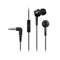 Audífonos Panasonic RP-TCM115 In Ear con Micrófono Jack 3.5 mm Negro