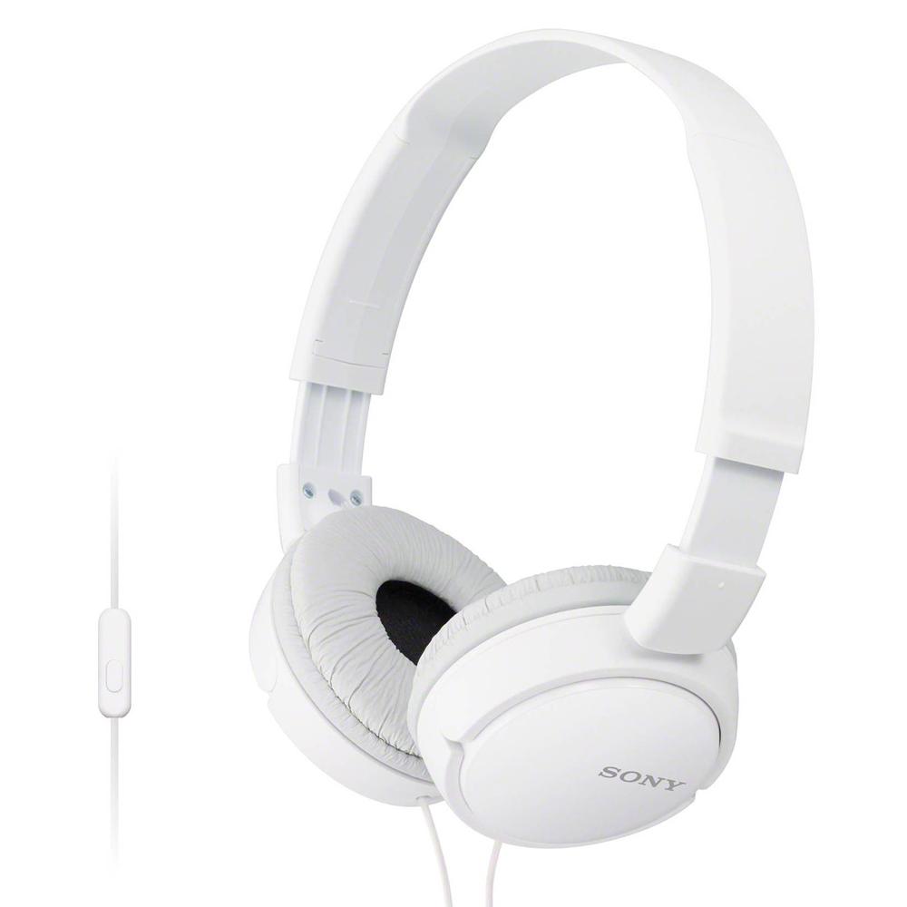 Audífonos Sony MDR-ZX110AP con Micrófono Diadema Plegable 3.5 mm Blanco