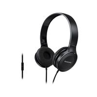 Audífonos Panasonic HF100M On Ear con Micrófono Jack 3.5 mm Plegables Negro