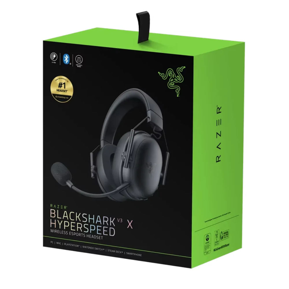 Audífonos Razer BlackShark V3 Wireless Negro RZ04-05410100-R3U1