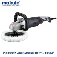 PULIDORA DE AUTO DE 1300W Y DE 7 PULGADAS