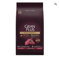 GRAN PLUS GOURMET ADULTO MEDIANO Y GRANDE - CORDERO Y ARROZ - 15kg