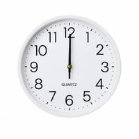 Reloj de Pared 25CM Análogo Moderno Adorno Hogar para Dormitorio Oficina AD1176