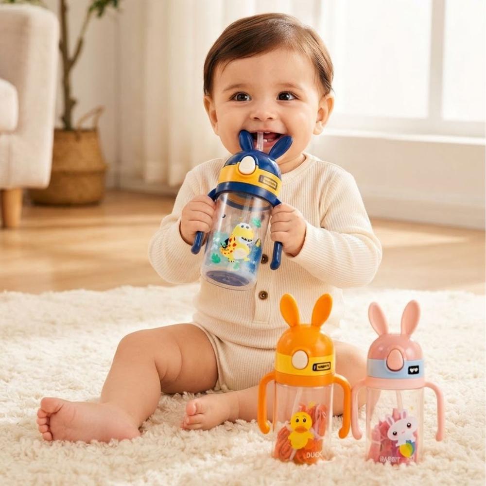 Tomatodo Infantil Antiderrame con Asas y Sorbete - Niña