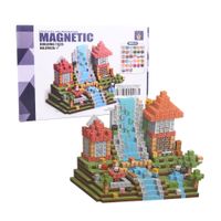 Juguete Set de Bloques de Construcción Magnéticos 200 Pcs