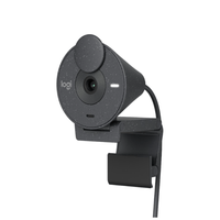Cámara Web Logitech Brio 300 Full HD 1080P USB-C Grafito
