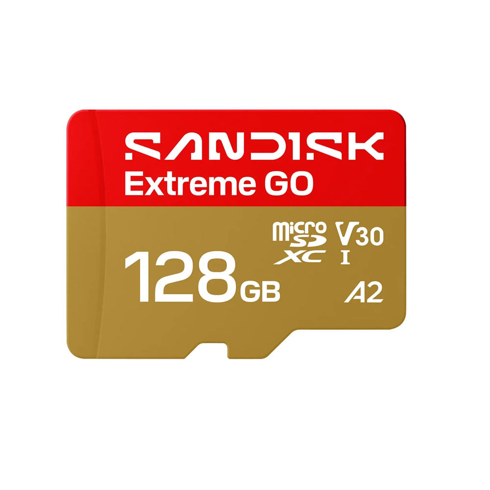 Memoria micro SD Sandisk 128GB Extreme GO - R240mb - W120mb