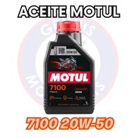 ACEITE MOTUL 7100 20W-50 FULL SINTÉTICO 1L