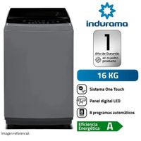 Lavadora Automática 16kg Carga Superior LRI-16DGR Indurama