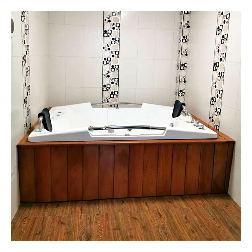 Hidromasaje Venezia blanco de 183 X 151 Deluxe Blanco