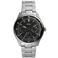 Reloj Fossil Belmar FS5575 Multifuncional Acero Inoxidable Dial Negro