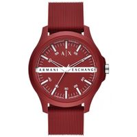 Reloj Armani Exchange Hampton AX2422 Correa de Silicona Rojo