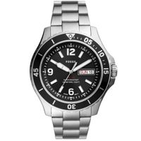 Reloj Fossil FB-02 FS5687 Fecha Acero Inoxidable Dial Negro