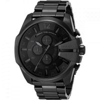 Reloj Diesel Mega Chief DZ4355 Fecha Cronómetro Acero Inoxidable Negro