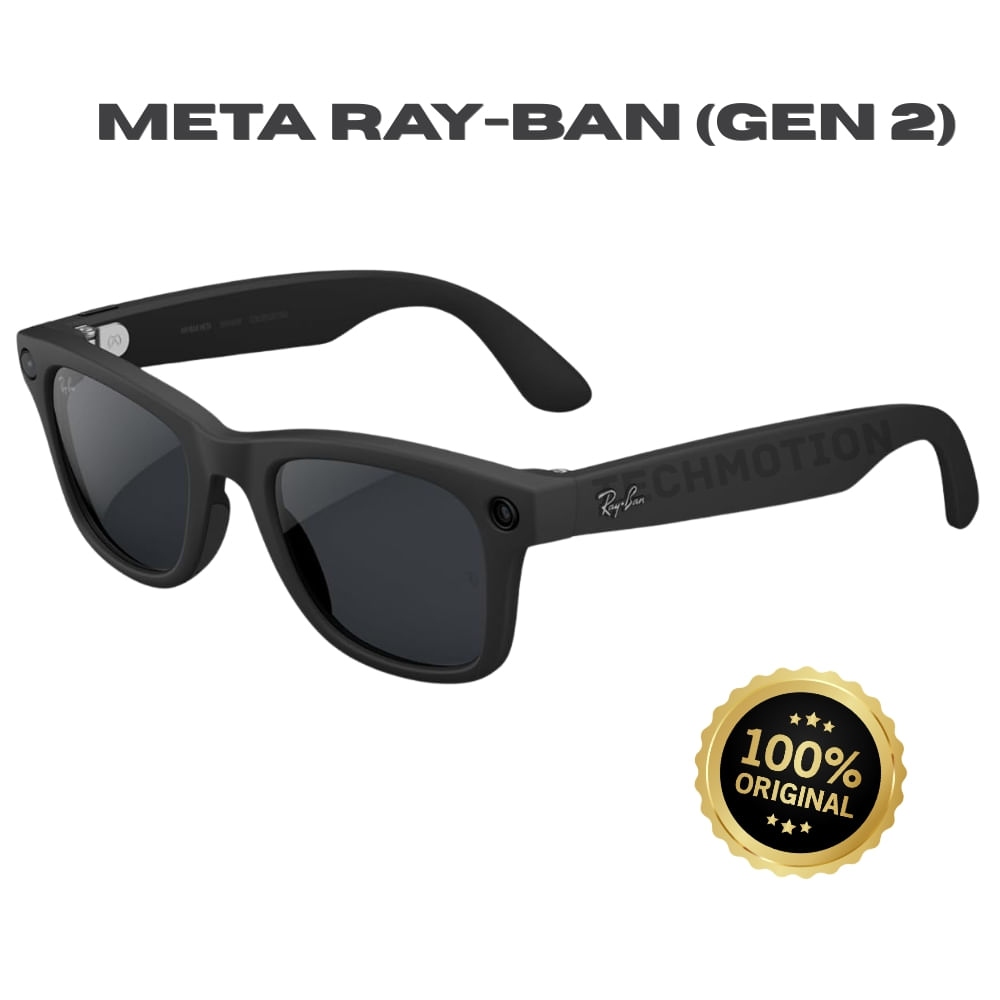 Meta Ray-Ban 2da Generación - Matte Black Transitions Grey Lenses
