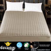Cobertor de Colchon Protector Impermeable para Cama 2 Plz