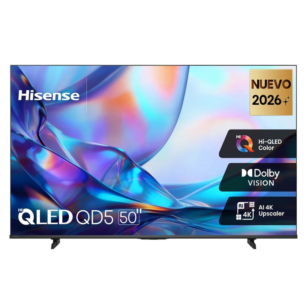 Televisor Smart 4K UHD 50 Pulgadas Hisense Hi-QLED 50QD5SV 2026