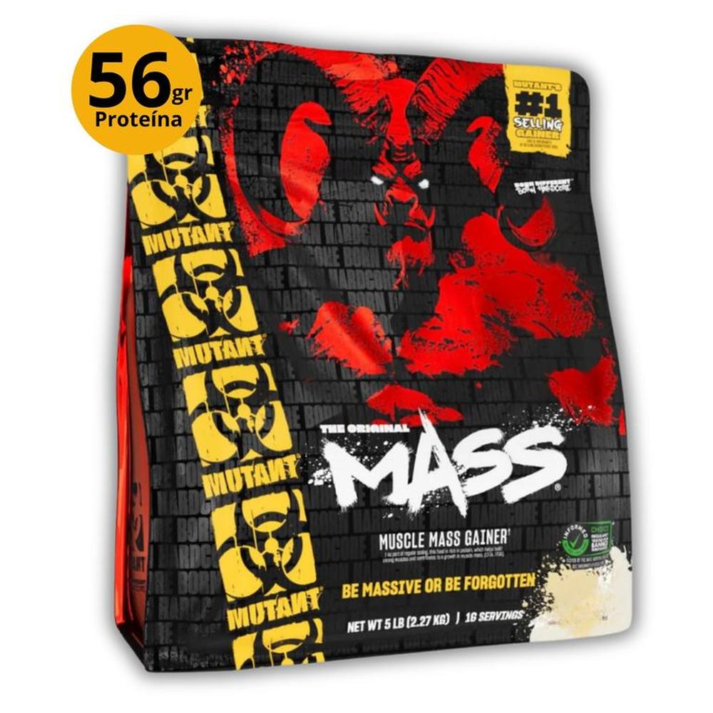 MUTANT MASS DE 5LB VAINILLA - GANADOR MASA