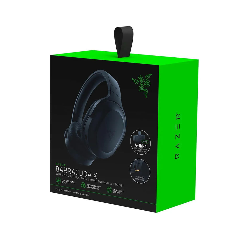 Audífonos Razer Barracuda X Wireless Negro RZ04-04430100-R3U1