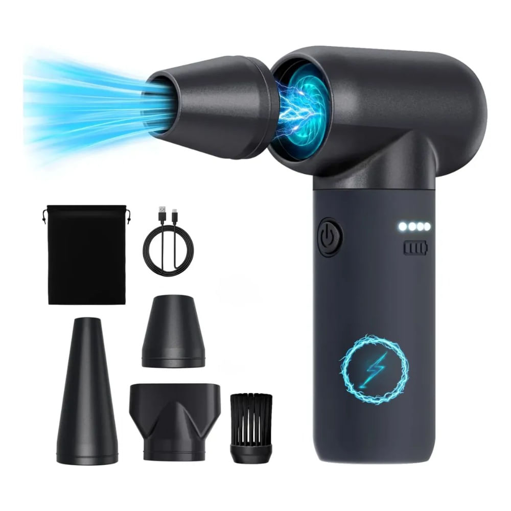 Soplador De Aire Eléctrico 180000 Rpm 9000mah Recargable
