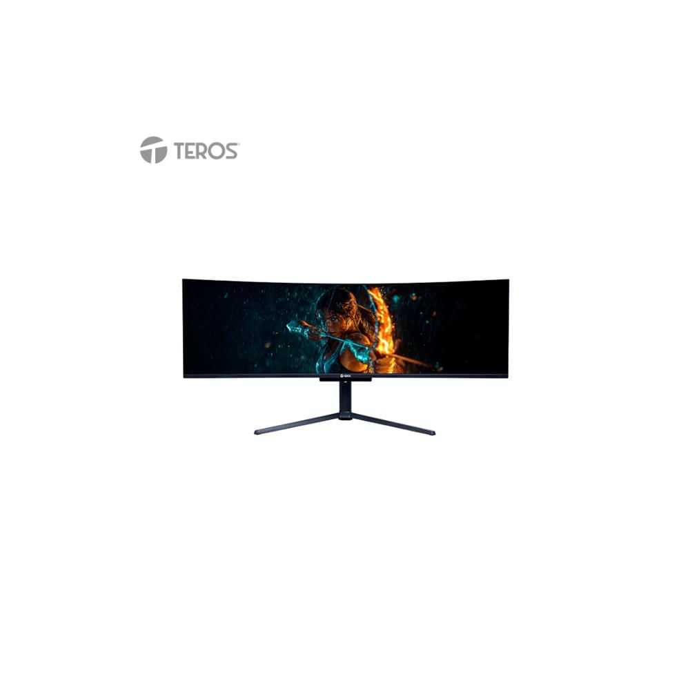 Monitor Curvo Gaming TEROS TE-4921G 49 UWQHD QD-OLED 144Hz 0.03ms HDR400