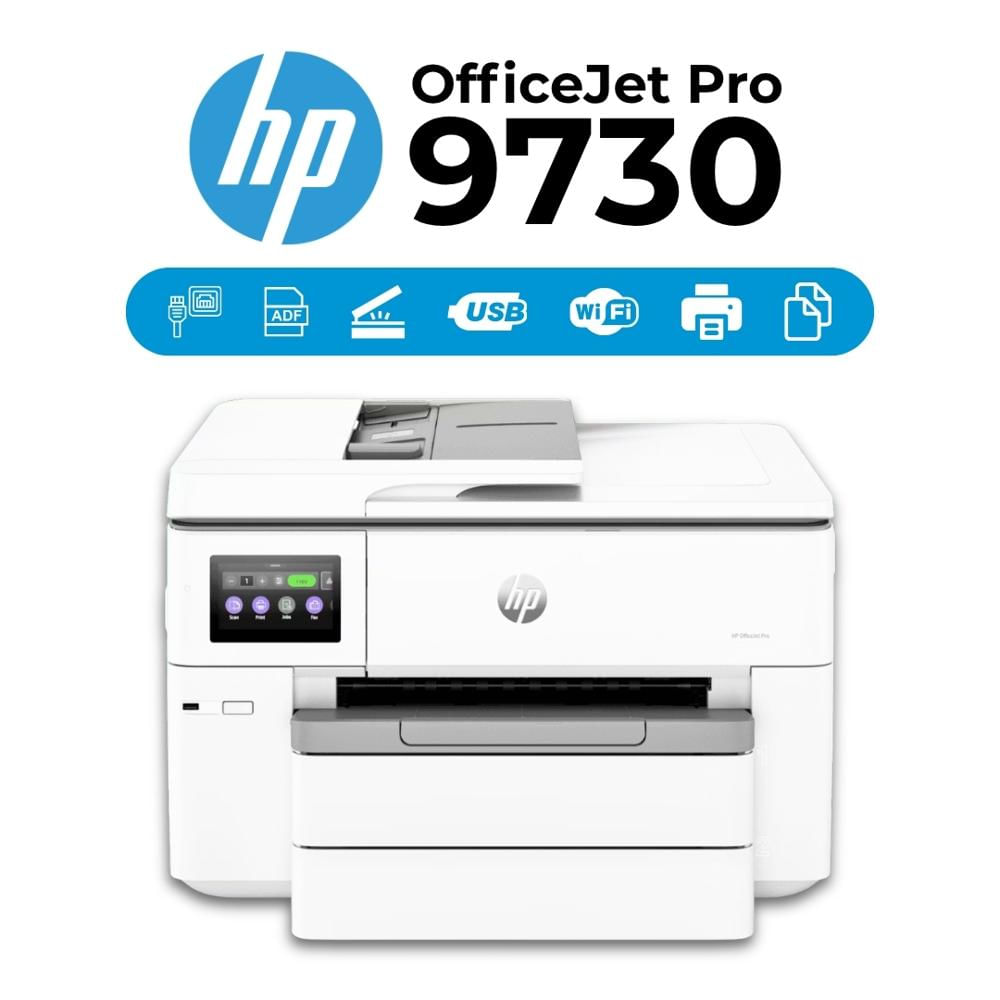 Impresora multifuncional HP OfficeJet Pro 9730 Formato A3
