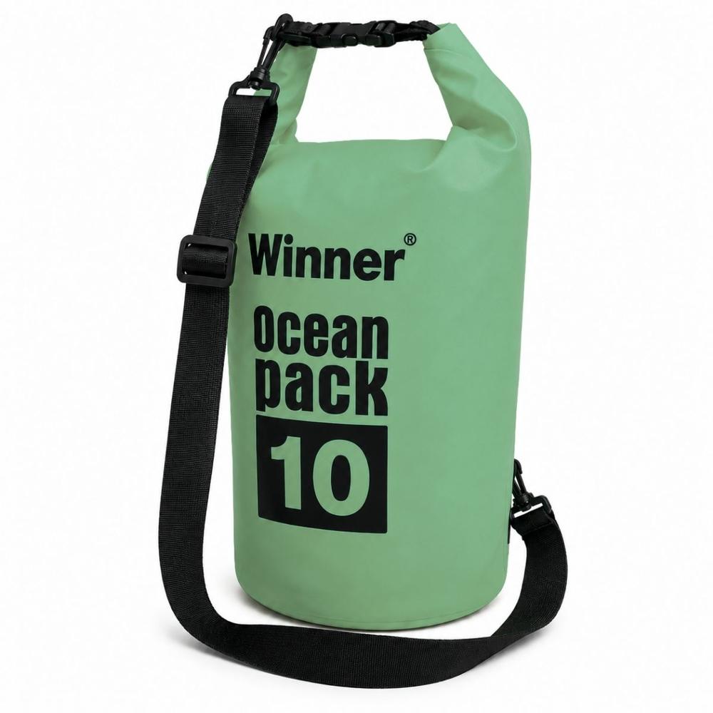 Bolsa Seca Impermeable Winner Ocean Pack 10L Verde