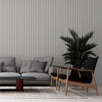 Wall Panel por Unidad para Interior Concave Grueso Color Lino Natural