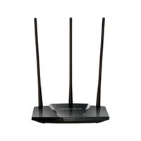 ROUTER MERCUSYS MW330HP V1 HIGHPOWER N300 300MBPS 3 ANTENAS 7DBI WIFI 2 4GHZ COLOR NEGRO
