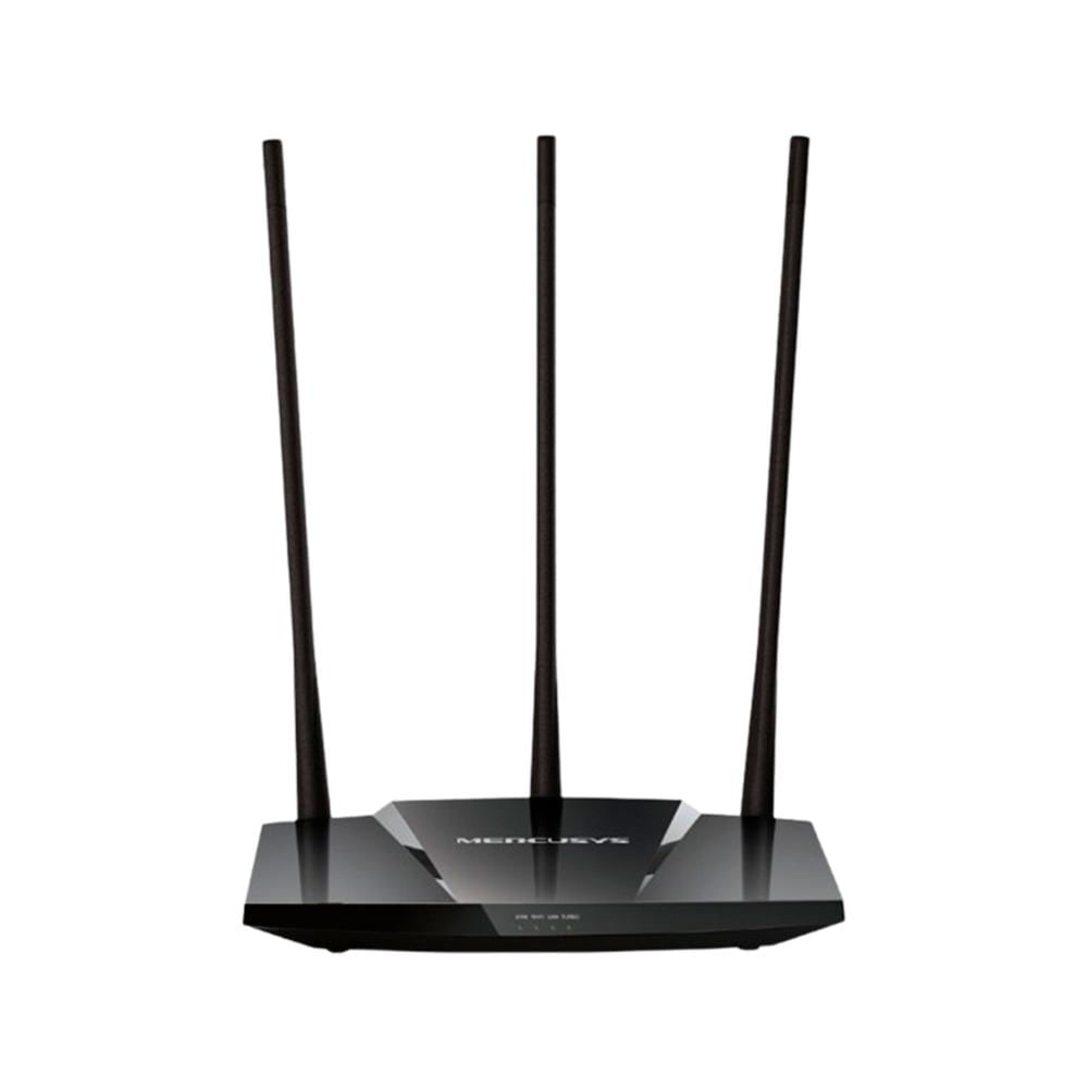 ROUTER MERCUSYS MW330HP V1 HIGHPOWER N300 300MBPS 3 ANTENAS 7DBI WIFI 2 4GHZ COLOR NEGRO